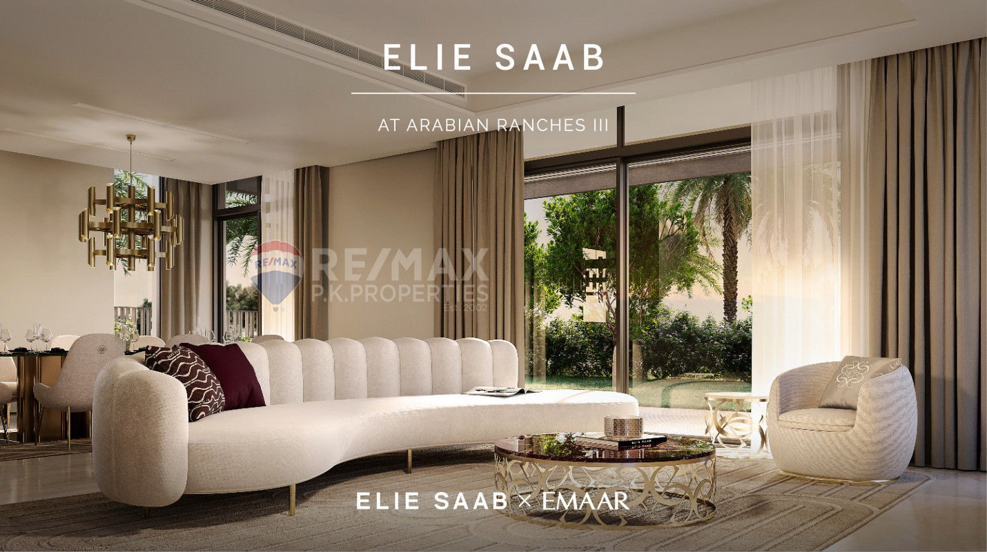 Luxury Design - Triplex - Huge Plot Area - Elie Saab , Arabian Ranches 3, Dubai