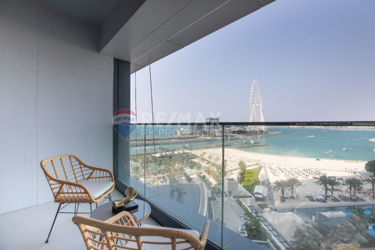 Fully Furnished | 2 + Maid | Sea/Dubai Eye View