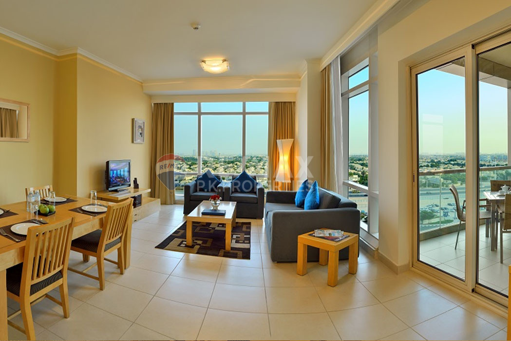 2 BR Fully Furnished Serviced Hotel Apartments, Oaks Liwa Heights, Lake Allure, Jumeirah Lake Towers, Dubai