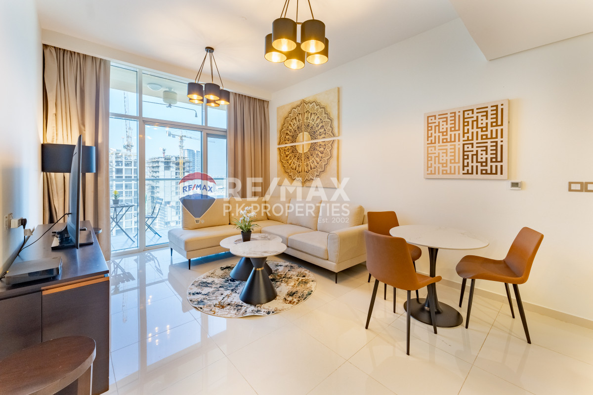 Fully Furnished | Spacious | Prime Location - Ghalia Tower, District 18, Jumeirah Village Circle, Dubai