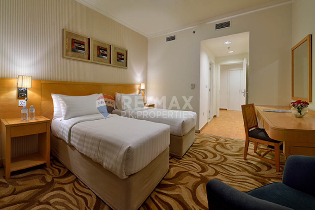 2 BR Fully Furnished Serviced Hotel Apartments, Oaks Liwa Heights, Lake Allure, Jumeirah Lake Towers, Dubai