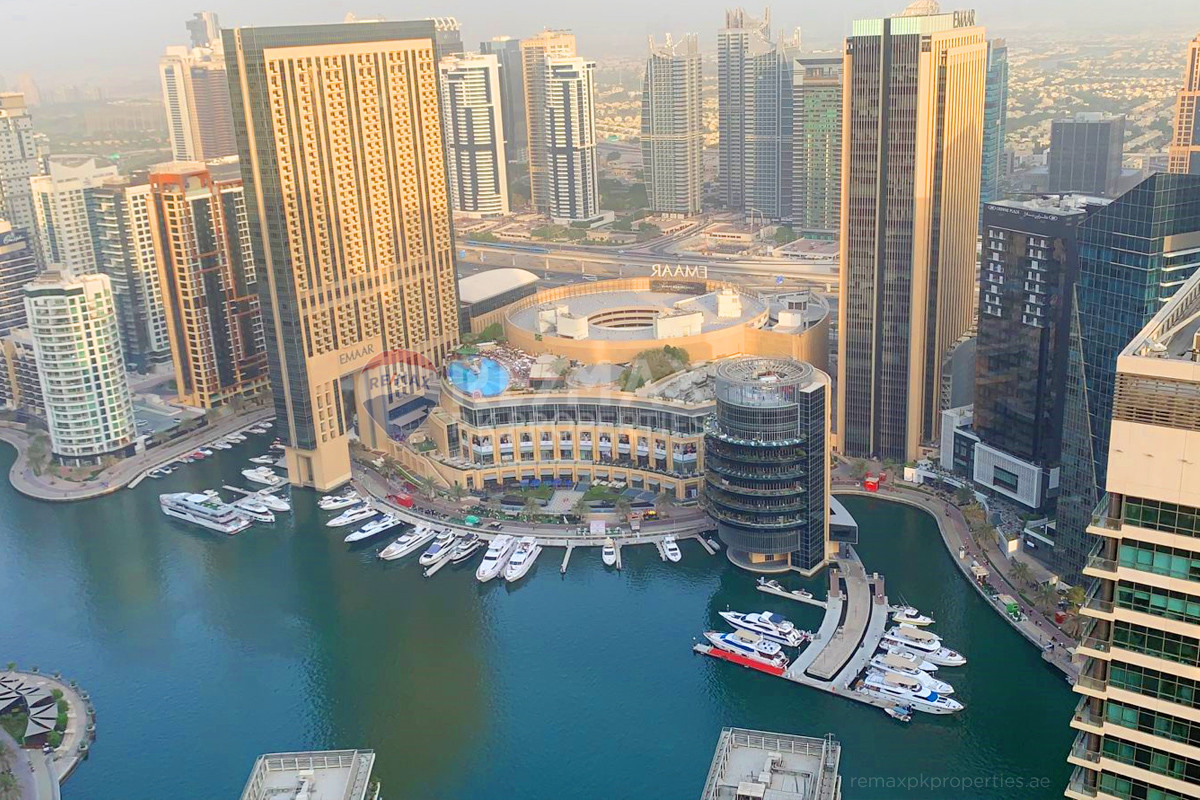 Furnished| High floor| Gorgeous Marina View - Bahar 1, Bahar, Jumeirah Beach Residence, Dubai