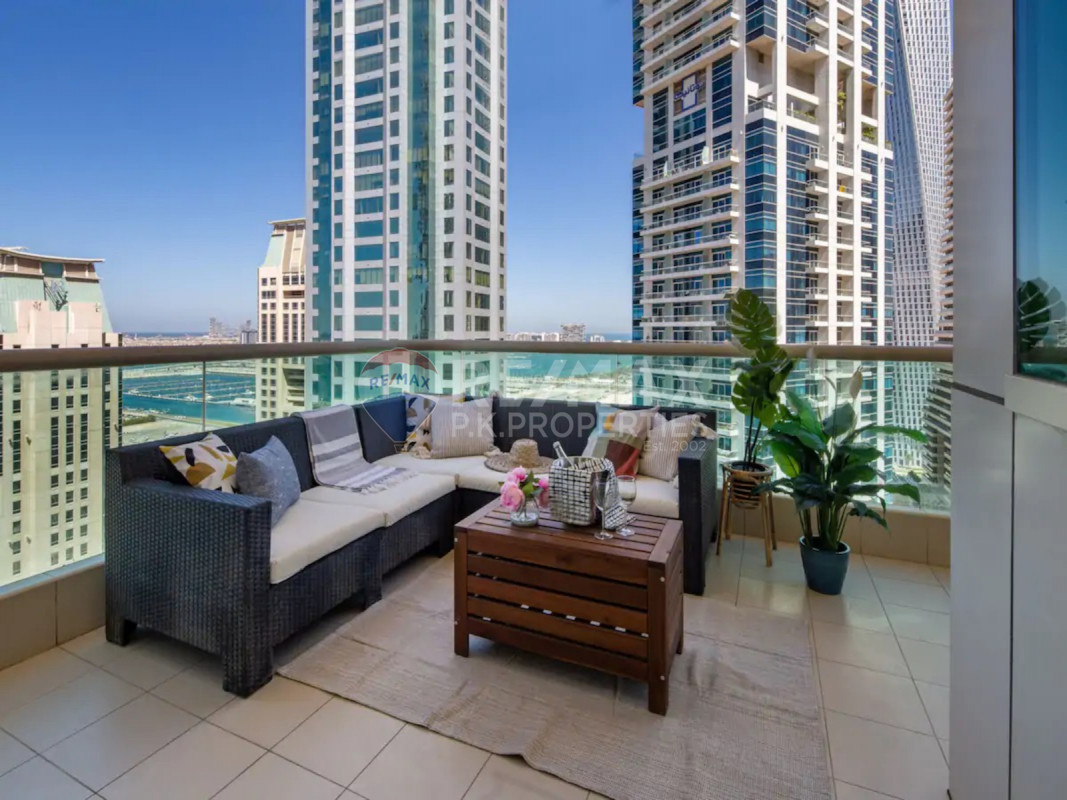 Stunning View l Modern Furnished l Huge Layout - The Royal Oceanic, Oceanic, Dubai Marina, Dubai
