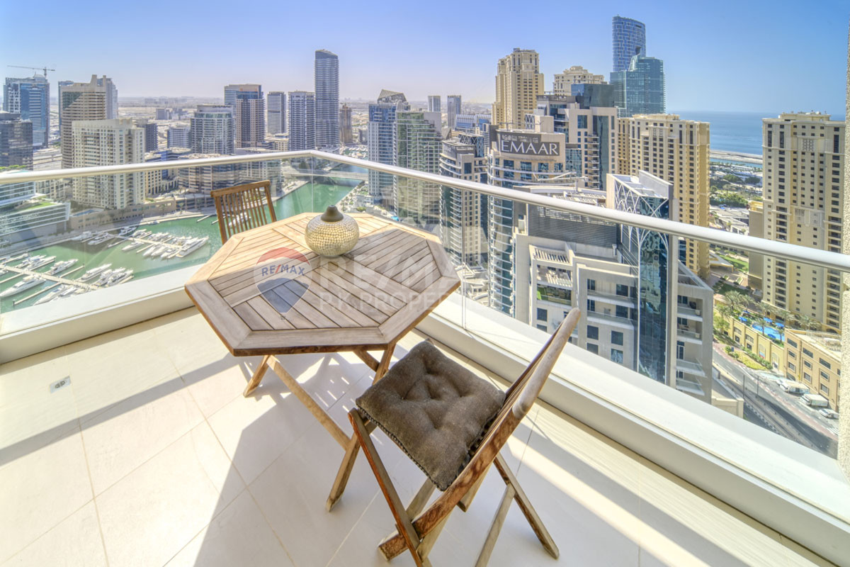 Vacant | Newly Furnished | Full Marina View - Paloma Tower, Marina Promenade, Dubai Marina, Dubai