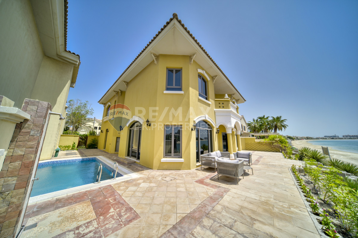 Upgraded Fully Furnished l Luxurious Garden Villa - Garden Homes Frond C, Garden Homes, Palm Jumeirah, Dubai