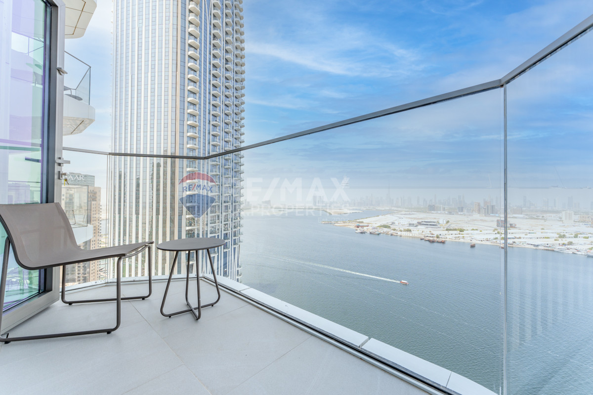 Vacant | Fully Furnished | Full Creek View, Address Harbour Point Tower 2, Address Harbour Point, Dubai Creek Harbour (The Lagoons), Dubai
