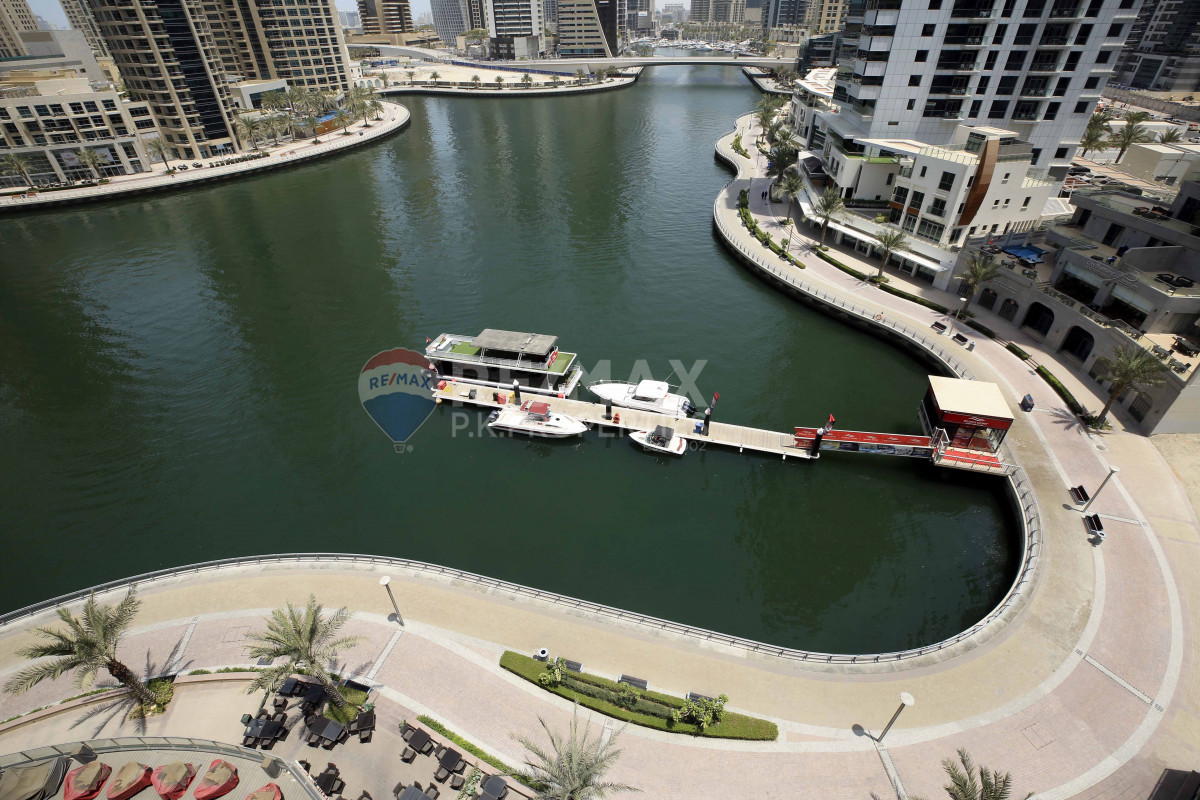 Fully Furnished |Marina Walk View |Close to metro, Marina View Tower B, Marina View, Dubai Marina, Dubai