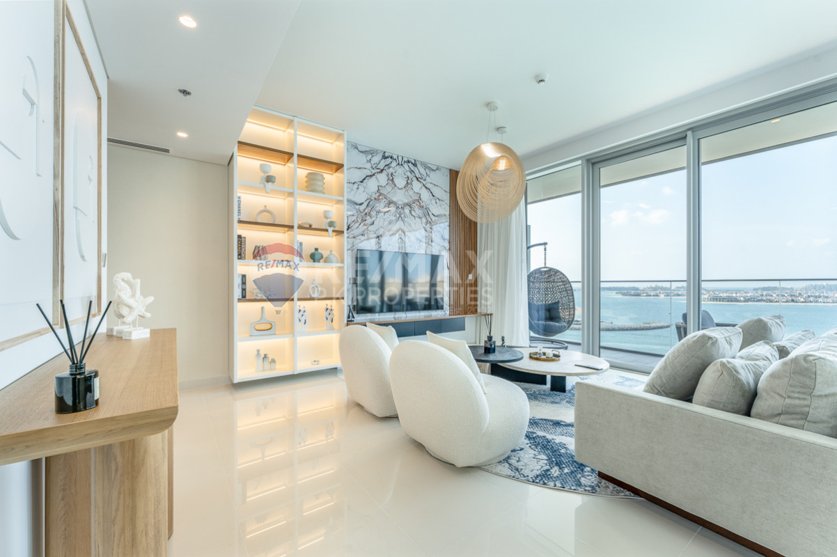 Panoramic View | Beachfront | Fully Furnished, Beach Isle, EMAAR Beachfront, Dubai Harbour, Dubai