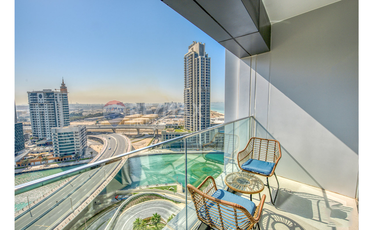 Full Marina View | Furnished | High Floor - Jumeirah Gate Tower 1, The Address Jumeirah Resort and Spa, Jumeirah Beach Residence, Dubai