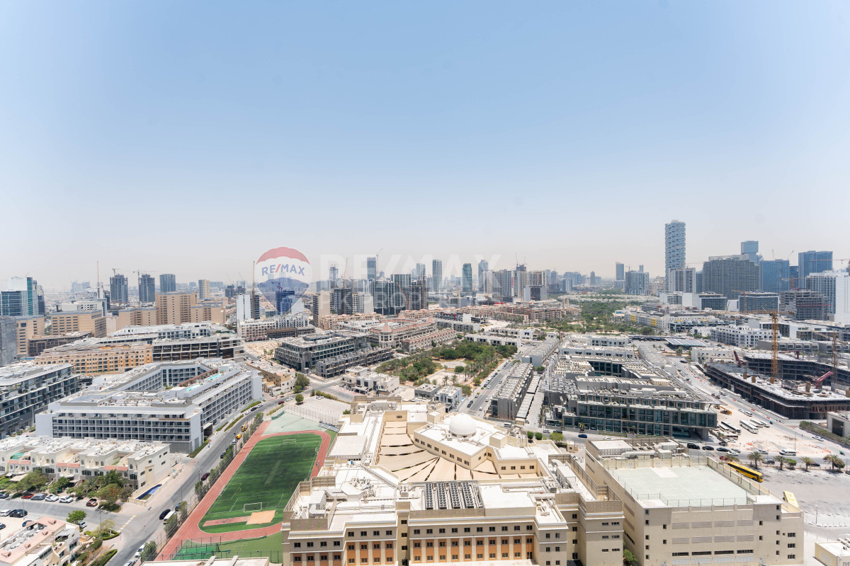 Well Maintained | Fully Furnished | High Floor - Bloom Towers B, Bloom Towers, Jumeirah Village Circle, Dubai