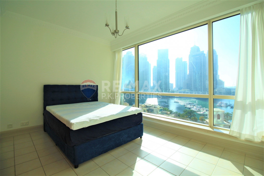 Marina View | 2 + Study | Furnished, Al Mesk Tower, Emaar 6 Towers, Dubai Marina, Dubai