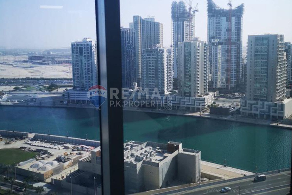 Semi Fitted Office | Canal  View | Mid Floor - The Metropolis, Business Bay, Dubai