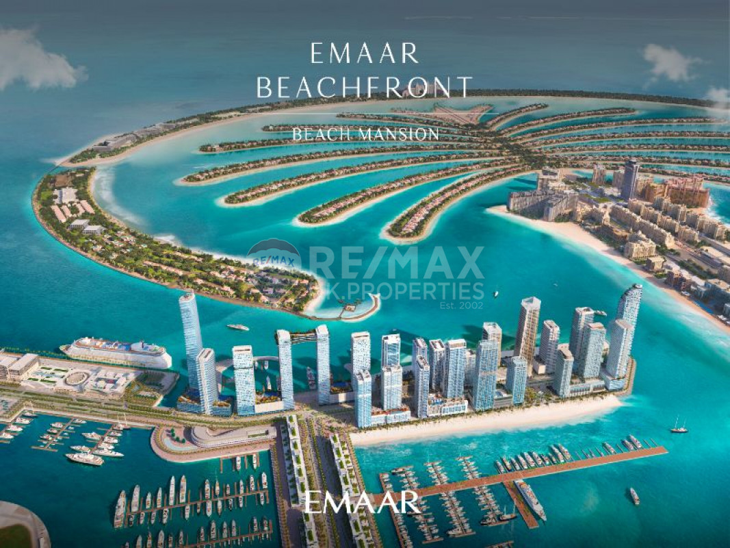 Motivated Seller | Ready Q42025 | Post Handover PP - Beach Mansion, EMAAR Beachfront, Dubai Harbour, Dubai