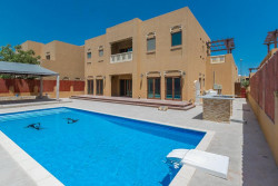 Exclusive Villa  | Large Plot With Pool | Upgraded, Dubai Style, North Village, Al Furjan, Dubai