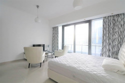 Interior Designed | Beautifully Furnished Studio, Silverene Tower B, Silverene, Dubai Marina, Dubai