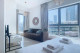 Fully Furnished Studio Apartment for rent at Bay Central Dubai Ma, Bay Central West, Dubai Marina, Dubai